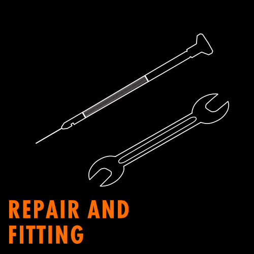 Reparatur und Montage